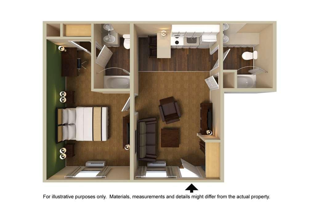 Extended Stay America Suites - Nashville - Franklin - Cool Springs Δωμάτιο φωτογραφία